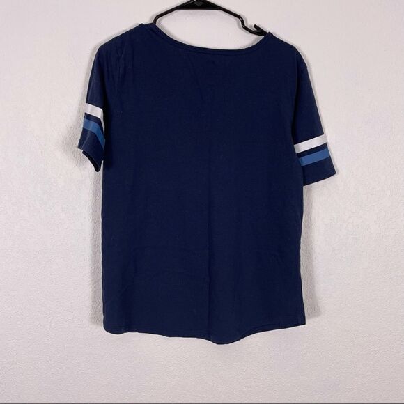 NBA Minnesota Timberwolves Basketball Blue Short Sleeve Tshirt - Picture 2 of 5